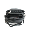 Malý černý kožený pánský crossbag 215-2189-60