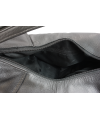 Černý kožený batůžek 311-1038-60