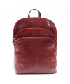 Červený kožený batoh 311-8955-31