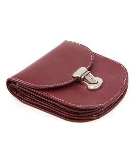 Malá dámská kožená peněženka se zámečkem 511-1241A-34