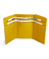 Žlutá dámská kožená mini peněženka 511-4392A-86