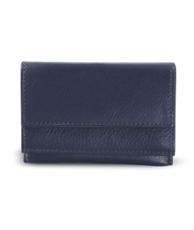 Modrá dámská kožená mini peněženka 511-4392A-97