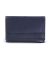 Modrá dámská kožená mini peněženka 511-4392A-97