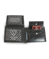 Černá pánská kožená peněženka 513-1207-60