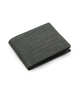 Černá pánská kožená peněženka ve stylu BAMBOO 513-4241-60