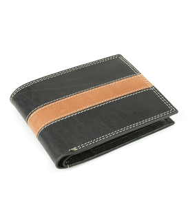 Černá pánská kožená peněženka 513-4702-60/05