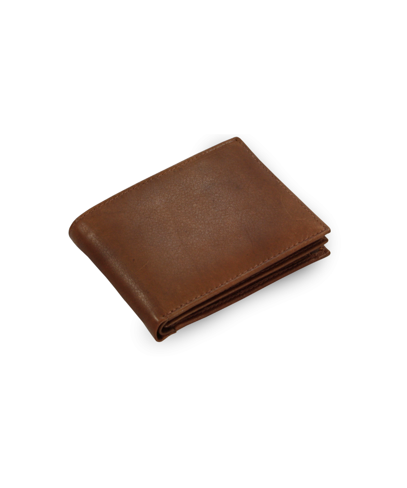 Tmavě hnědá pánská kožená peněženka 513-7033-47