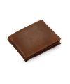 Tmavě hnědá pánská kožená peněženka 513-7033-47