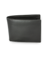 Černá pánská kožená peněženka s vloženou dokladovkou 513-7106-60