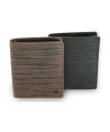 Tmavě hnědá pánská kožená peněženka ve stylu BAMBOO 514-4050-47