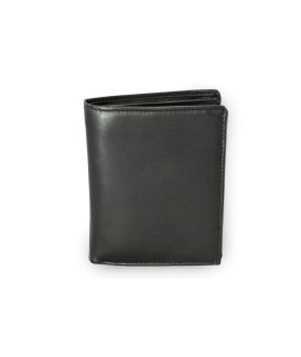 Černá pánská kožená peněženka se zajištěním dokladů 514-5424-60