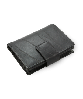 Černá pánská kožená peněženka a dokladovka se zápinkou 514-8105-60