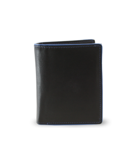 Černomodrá pánská kožená peněženka s vnitřní zápinkou 514-8140-60/91