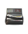 Kožená číšnická peněženka s kapsami na kreditní karty 515-2401C-60