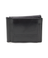 Černá pánská kožená peněženka - dolarovka 519-8103-60