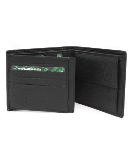 Černá pánská kožená peněženka 513-1322-60
