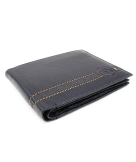 Tmavě modrá pánská kožená peněženka 513-1311-97