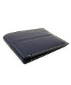 Tmavě modrá kožená pánská peněženka 513-1307-97