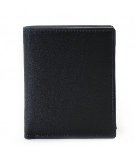 Černomodrá pánská kožená peněženka s vnitřní zápinkou 514-8140-60/97