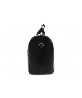 Černá kožená cestovní taška 217-3232-60
